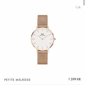 Daniel Wellington klocka  - Rosé guld, knappt använd. Boxen finns med!