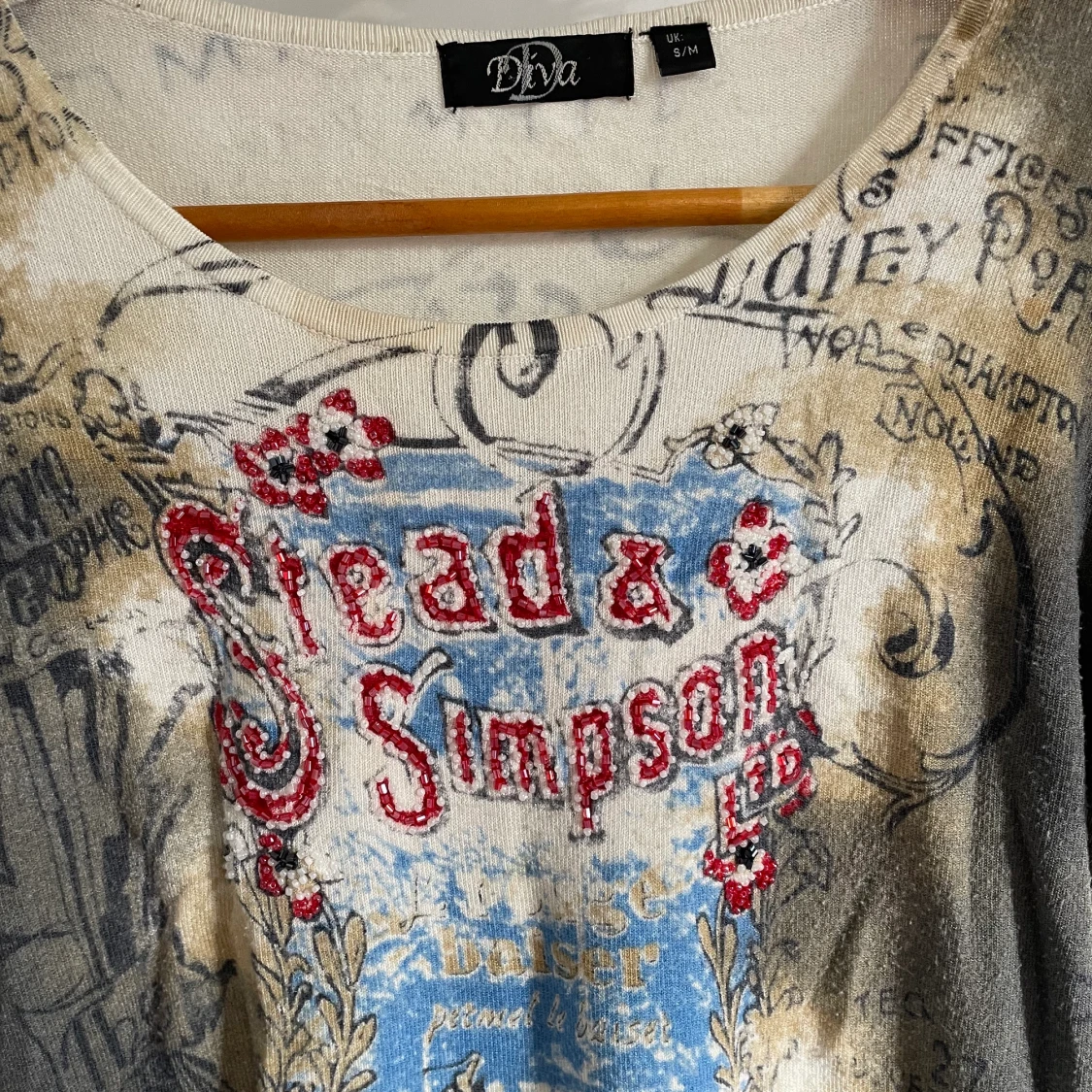 Långärmad tröja S (SÅLD) - 90