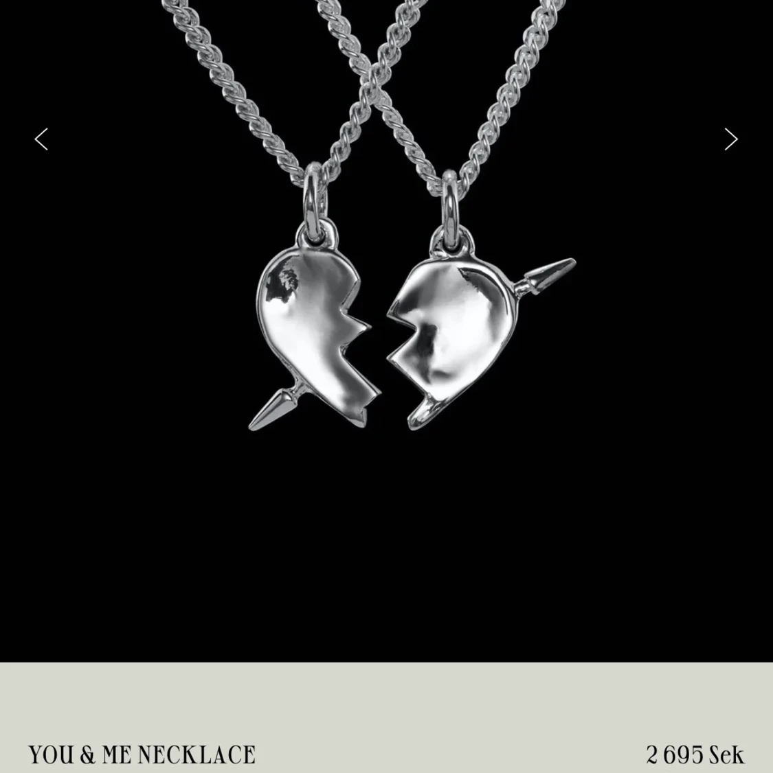 Maria Nilsdotter halsband