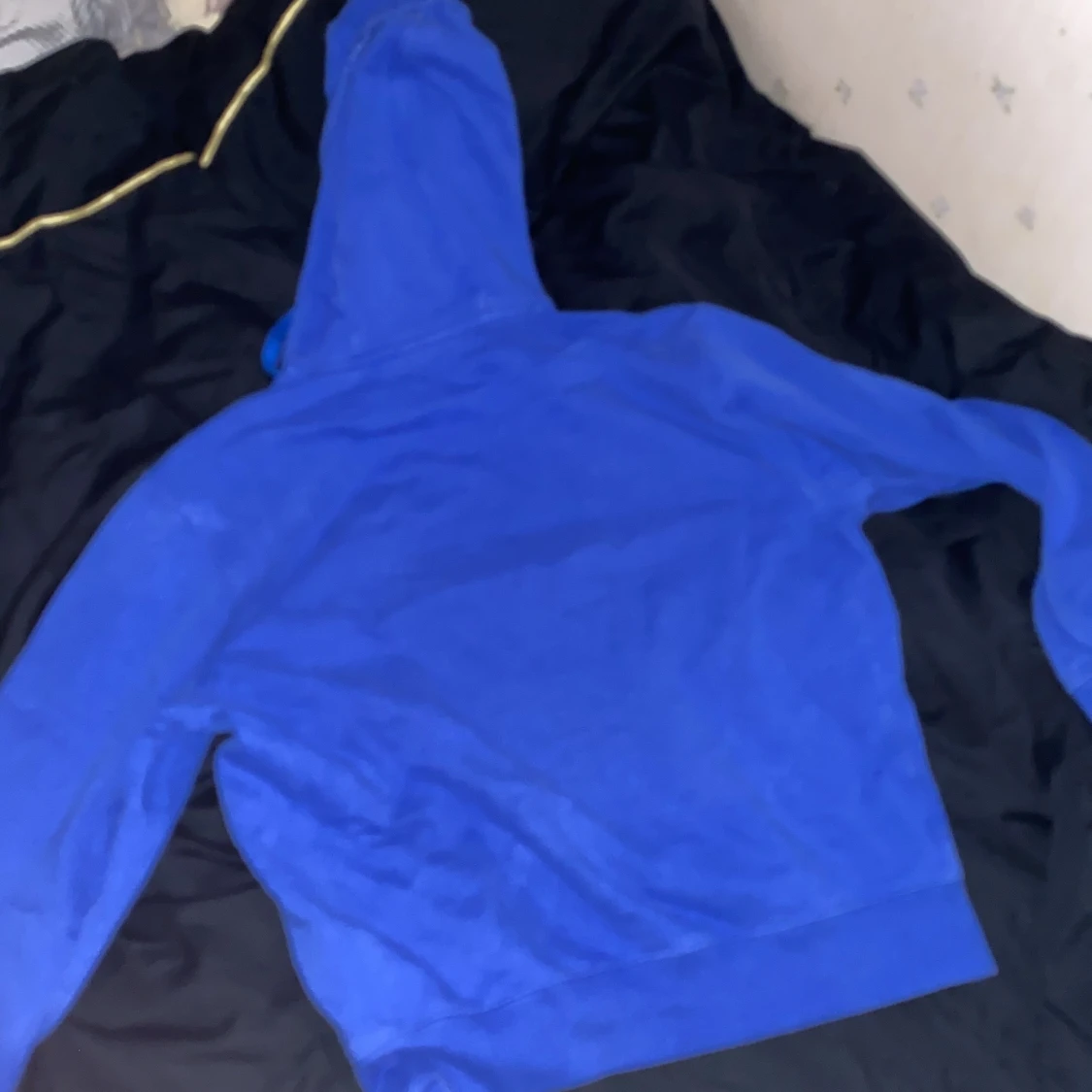 Nike blå hoodie - 90