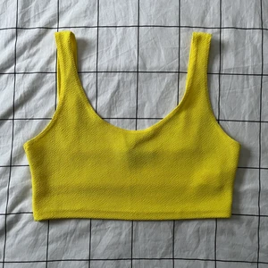 Topp - Gul kort topp