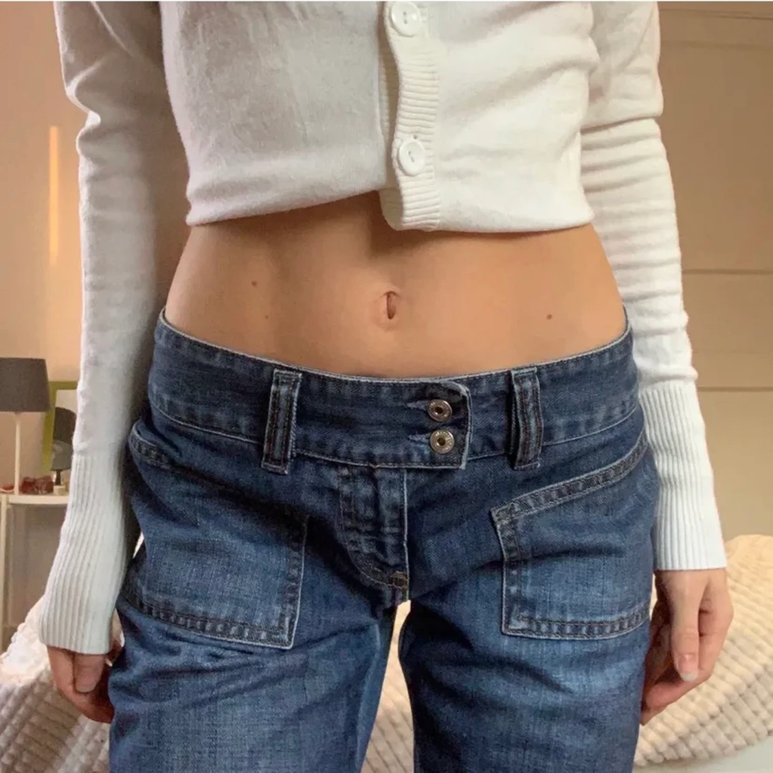 Lågmidjade jeans - 91