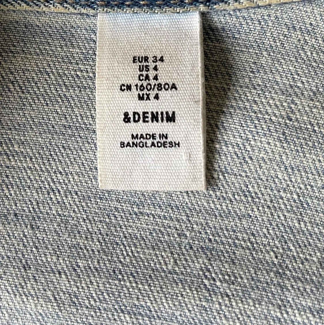 Jeansjacka Denim 34 - 91