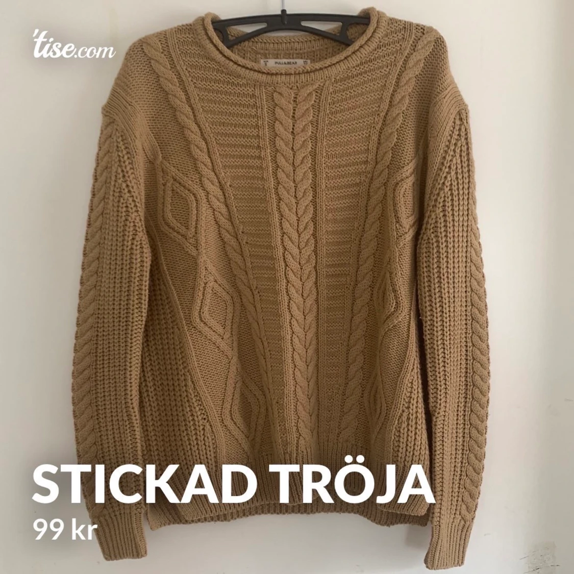 Stickad tröja 