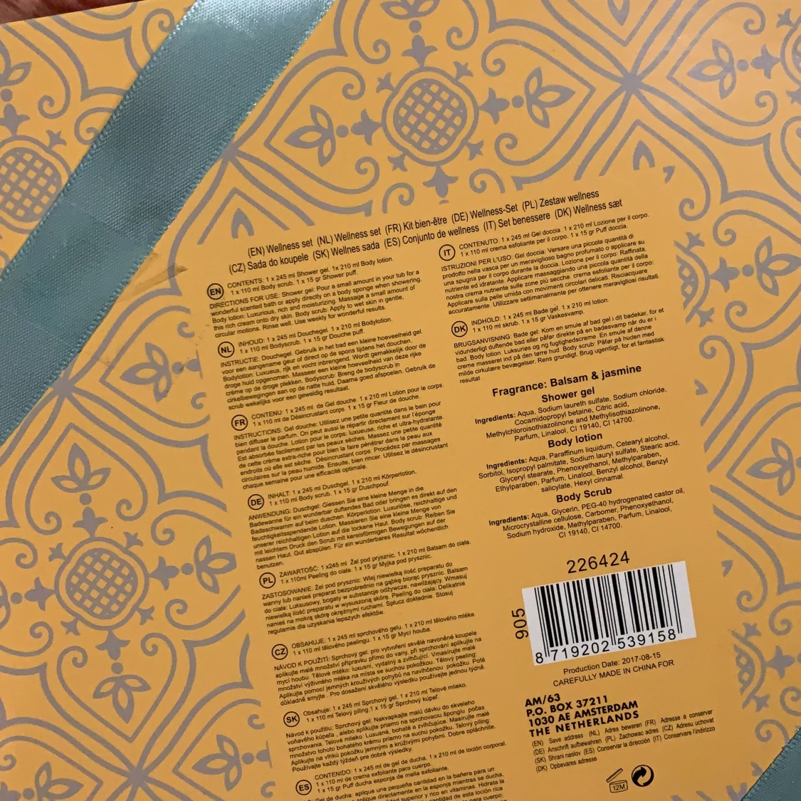 Hudvård set  shöte det från holland - 91