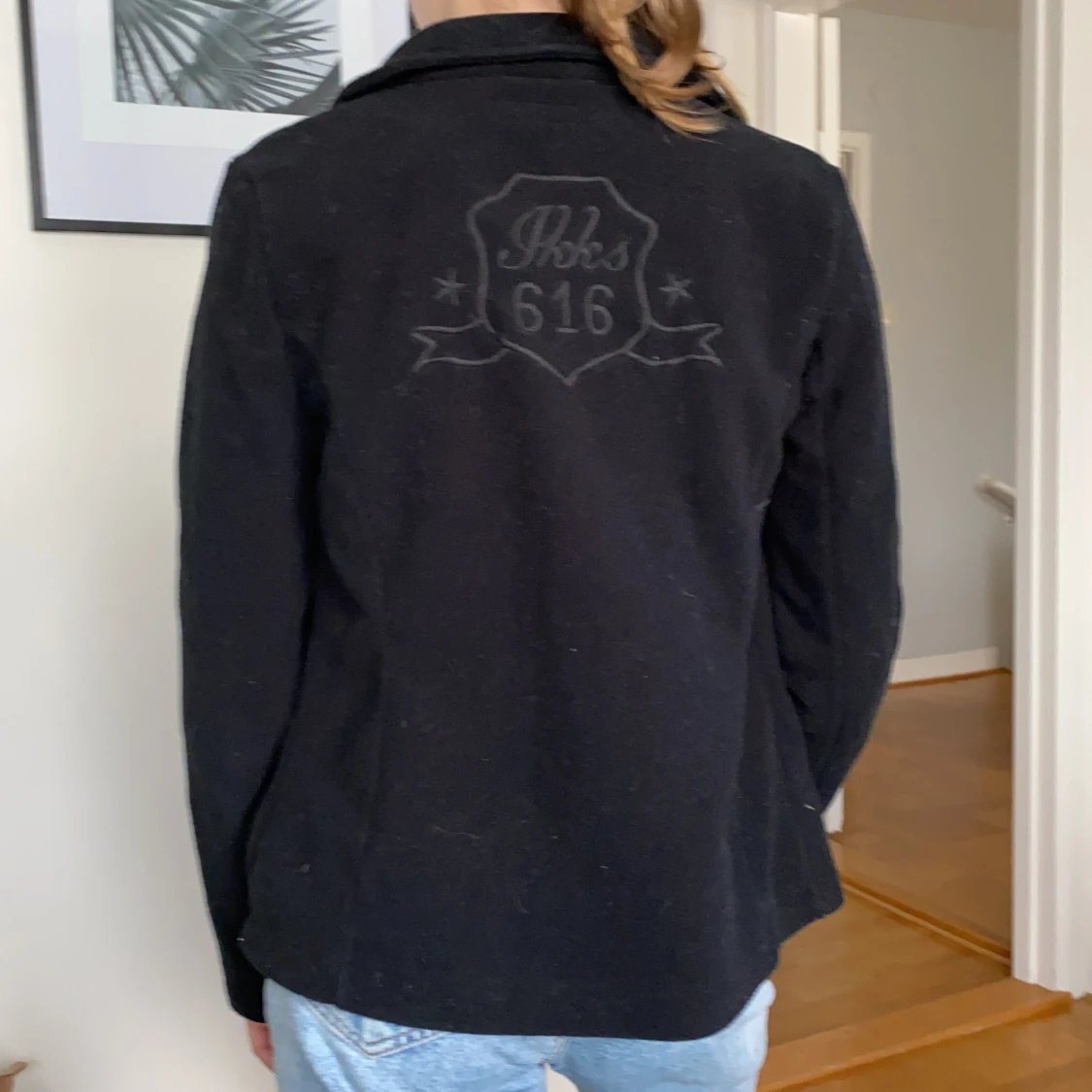 Ikks svart velvet jacka i S storlek - 90