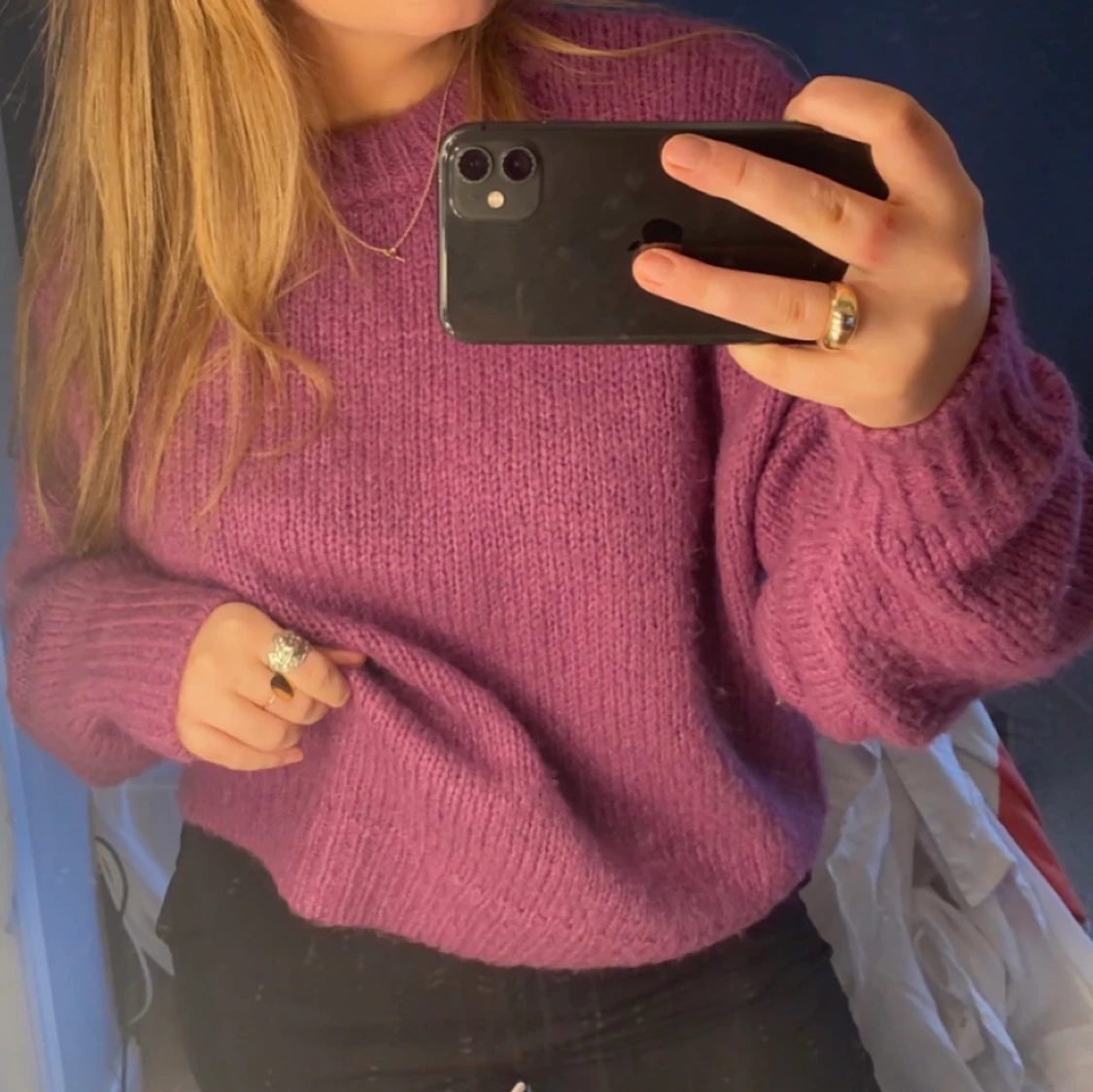 Fin oversized stickad tröja!  - 90