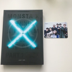 Monsta x the clan - Monsta x the clan albmum som ny, med photocard 