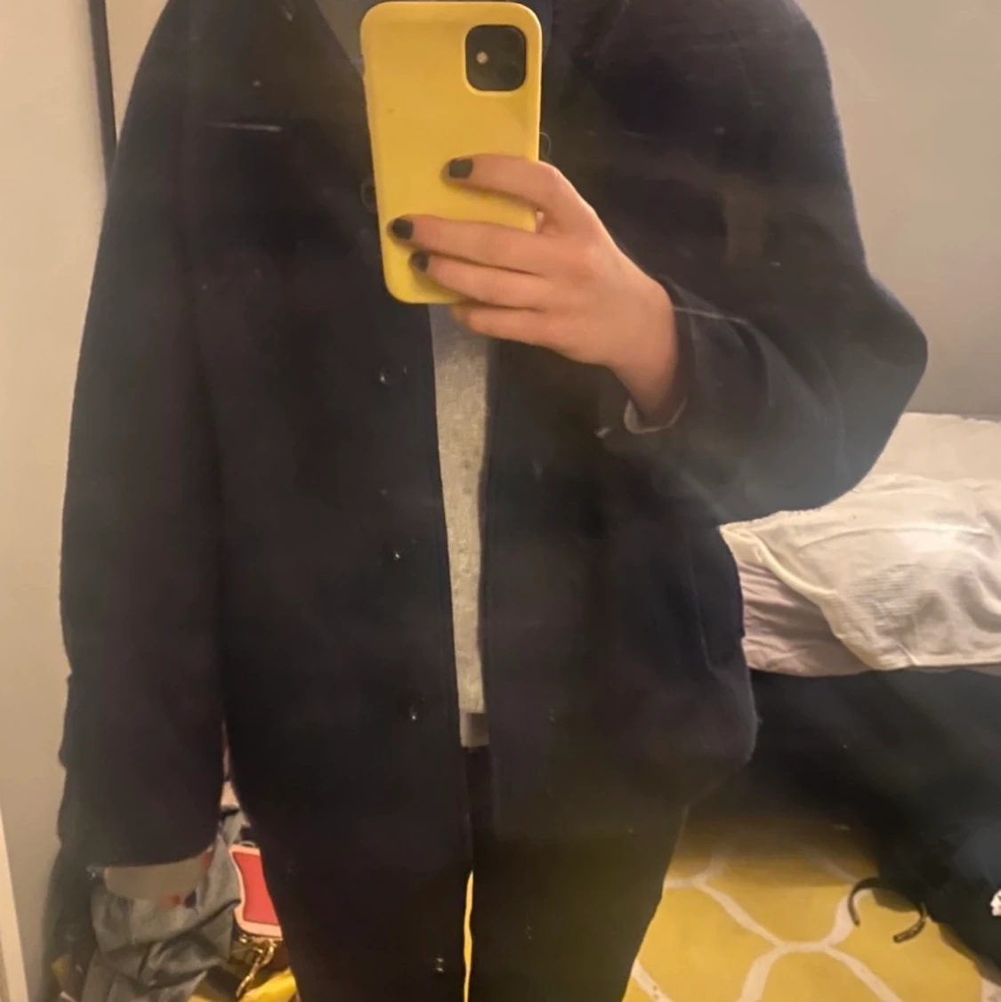 Mörkblå Jacka - 91