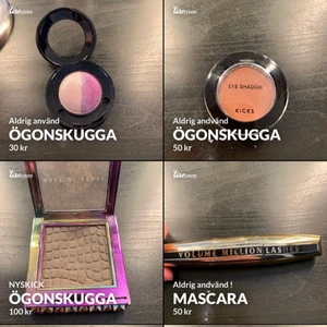 Smink - Massa olika saker, skriv för mer bilder osv