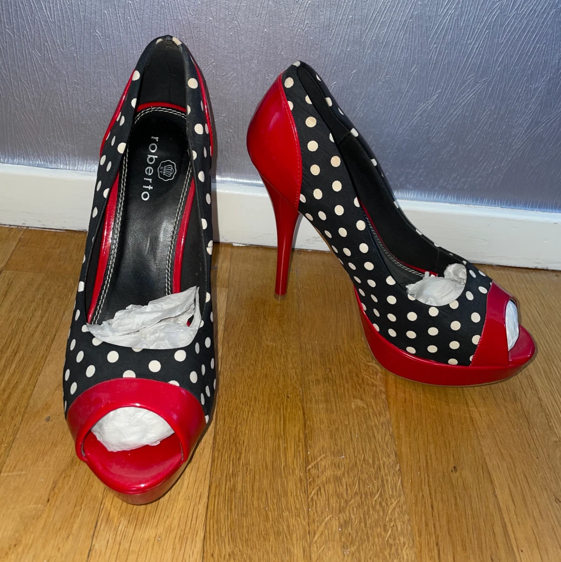 Klackskor - öppen tå