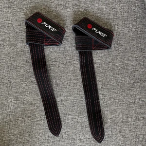 Lifting straps - Svarta lifting straps från Pure2Improve, endast använda enstaka gånger!