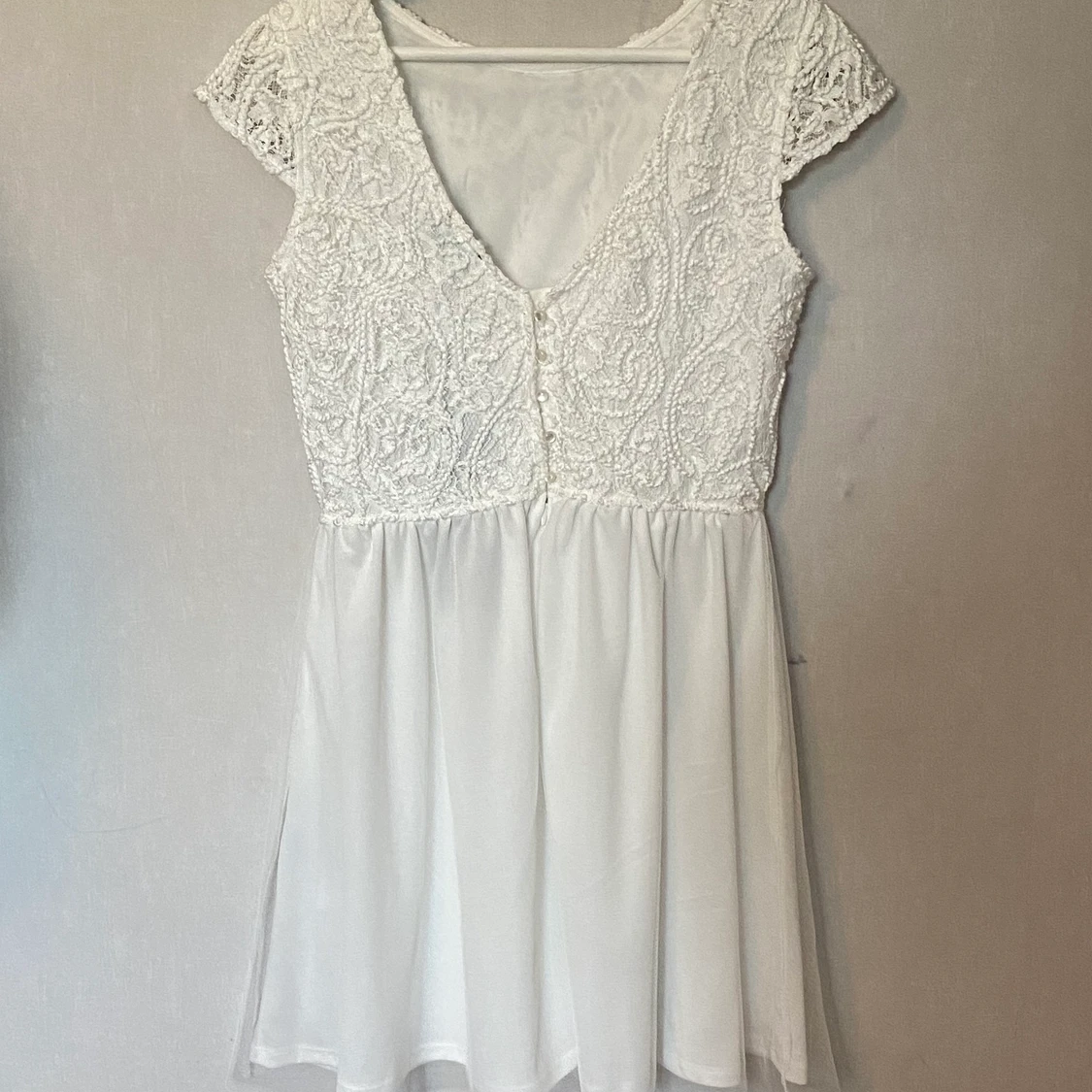 Vit klänning - 90