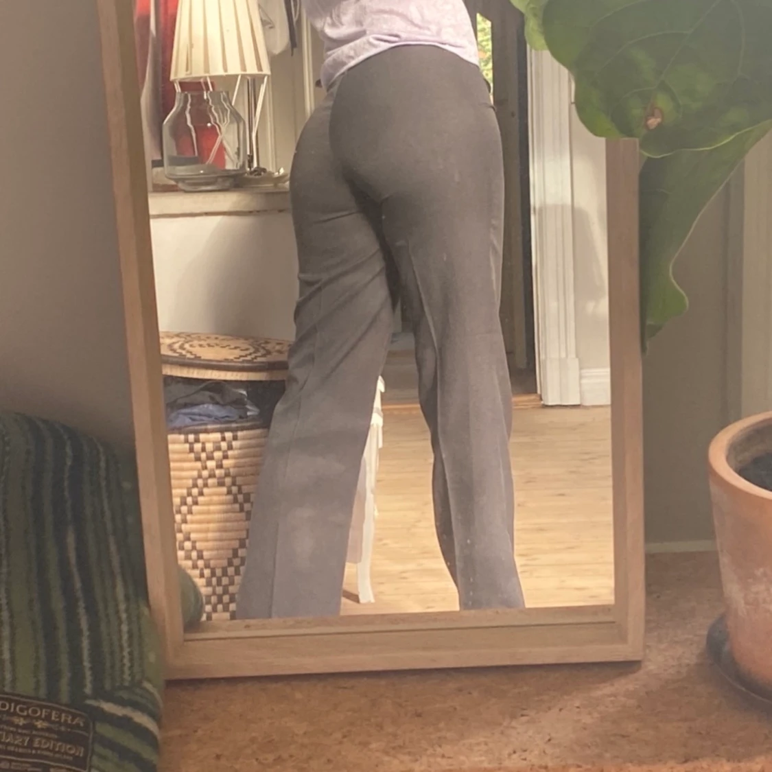 Kostym byxor med slits - 90