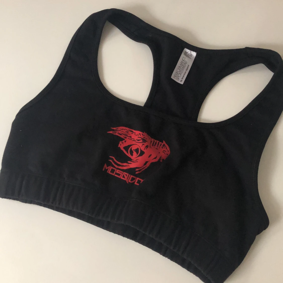 Ny Svart sport-bh i M