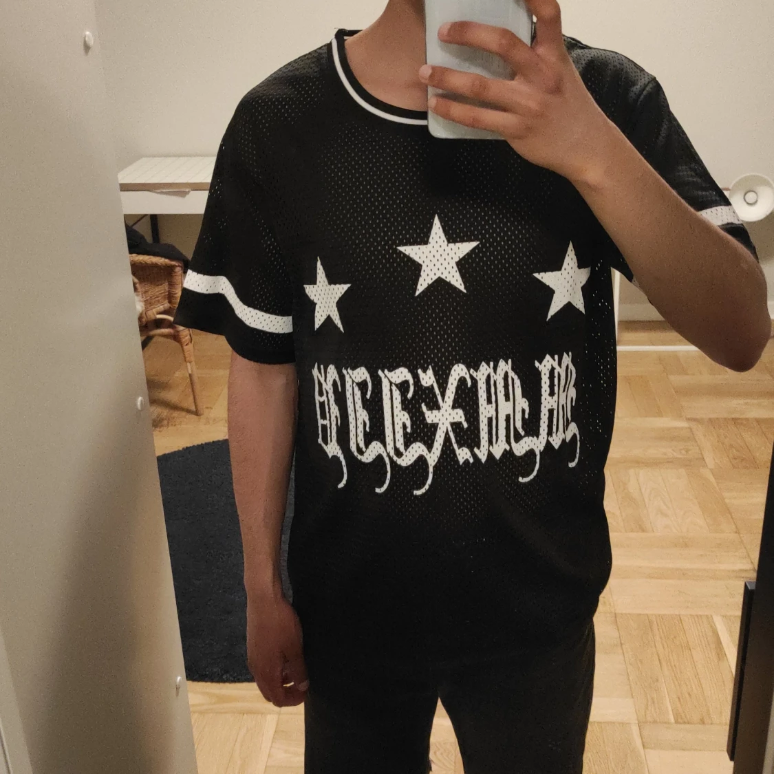 fet tshirt med tryck