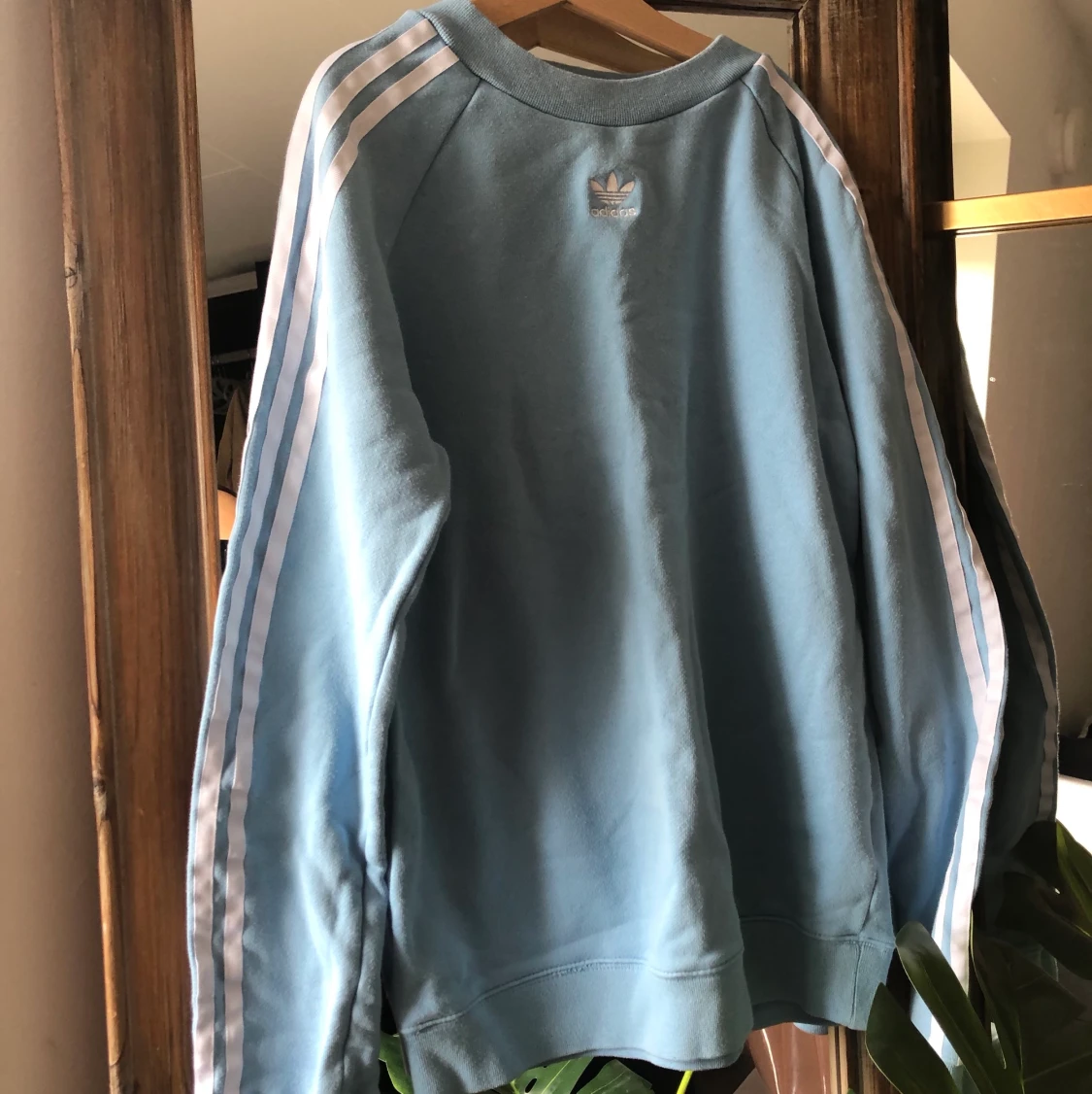 Adidas Originals - blå sweatshirt - 90