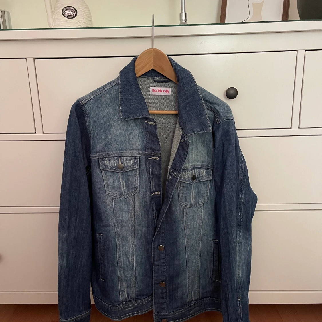 Oversized jeansjacka