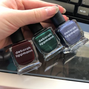 3 st Deborah lippmann nagellack - Provats någon enstaka gång, nypris är 200kr per nagellack. Nu säljs adda för 120kr inkl frakt