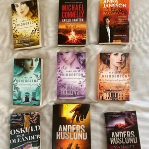 Book bundle - 9 st böcker från Akademibokhandelns topplista i nyskick. Säljs tillsamans för 500kr inklusive frakt💗