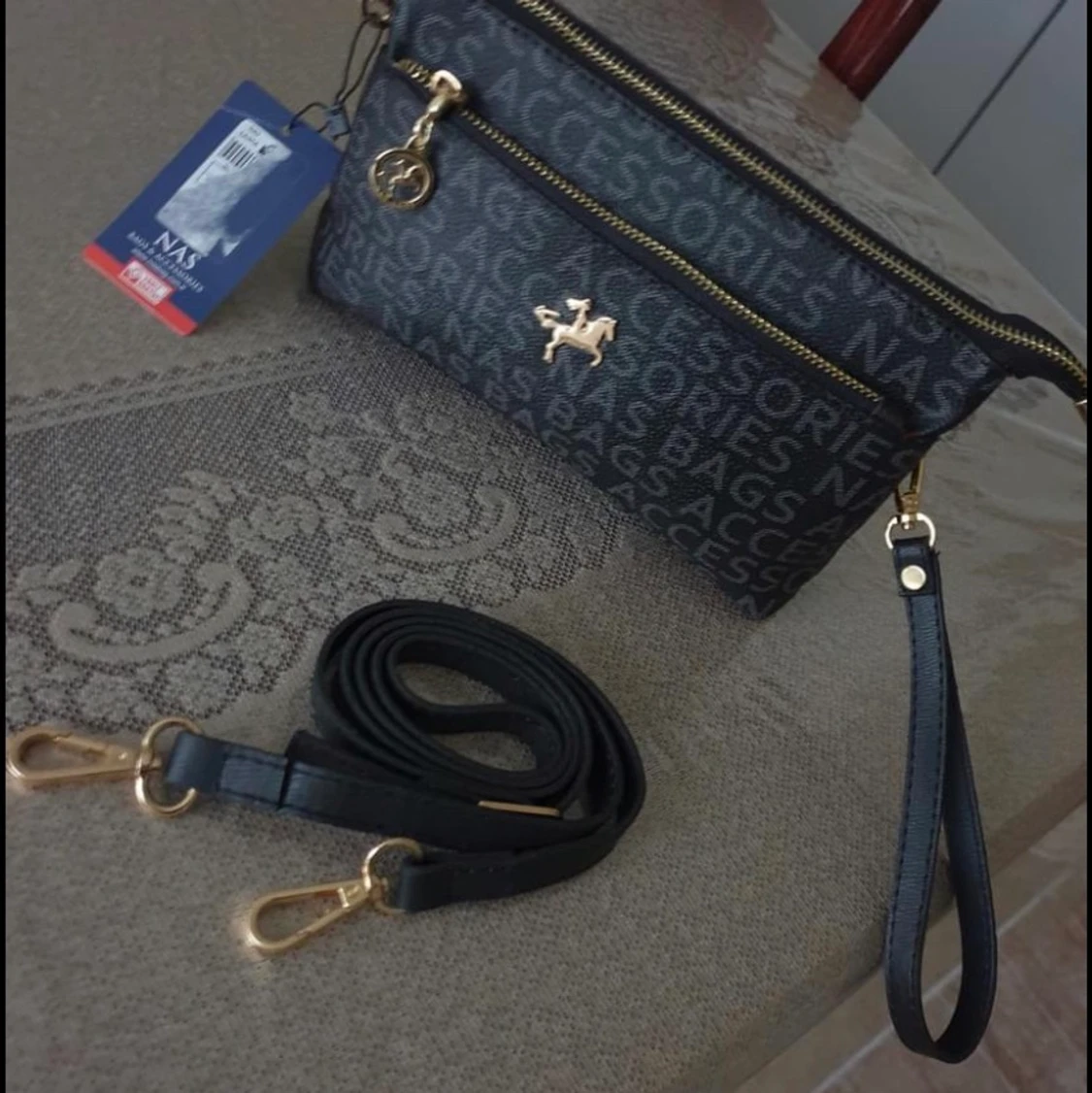 Polo hand väska band ingår 