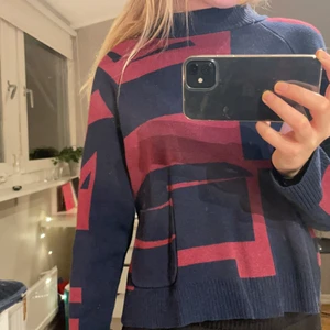 stickad - stickad tröja från carin wester i coolt mönster