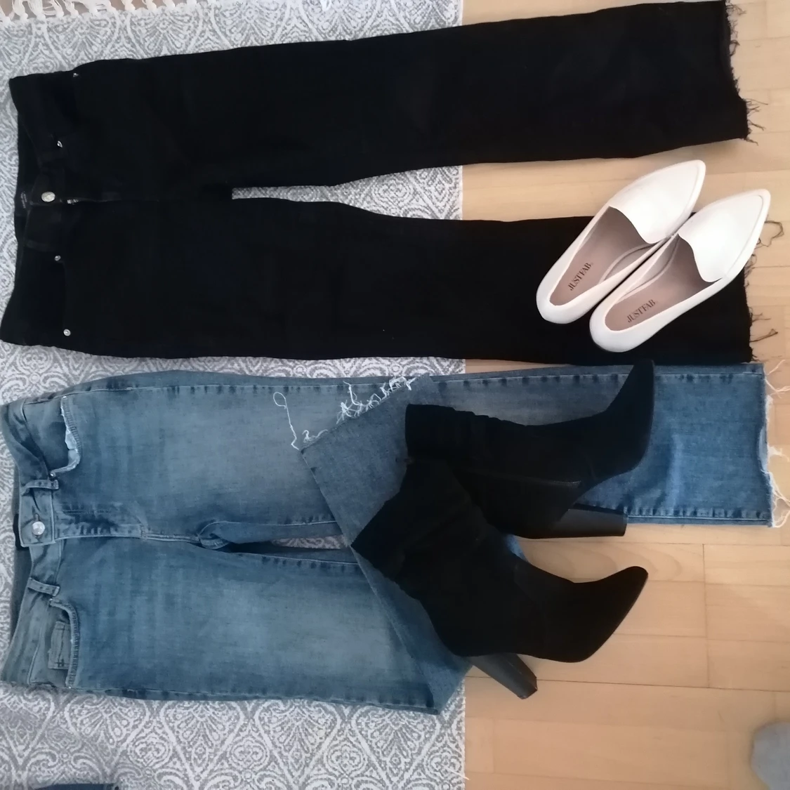 Jeans och sko - paket  - 90