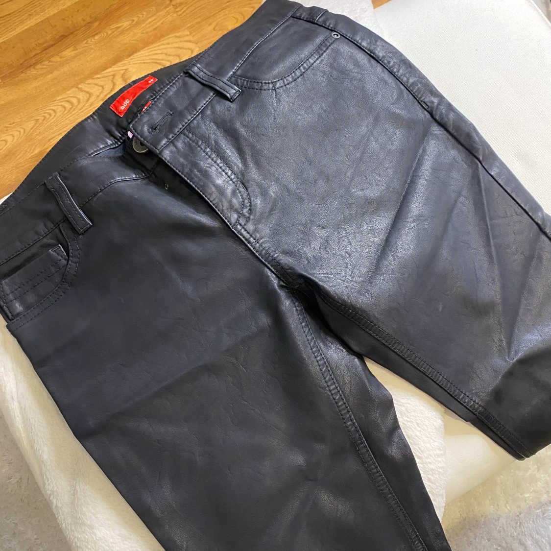 Faux leather byxor  - 90
