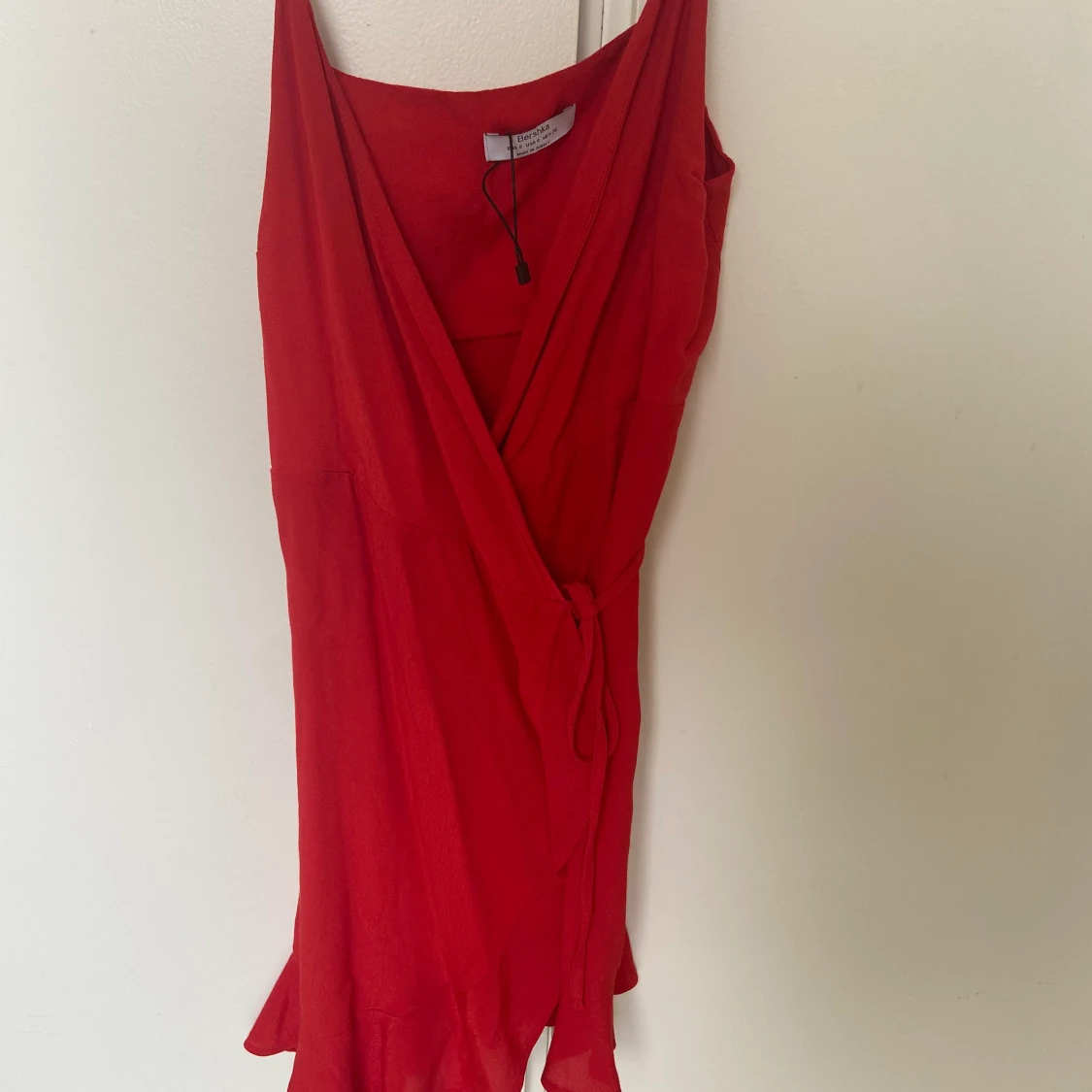 Röd sommarklänning