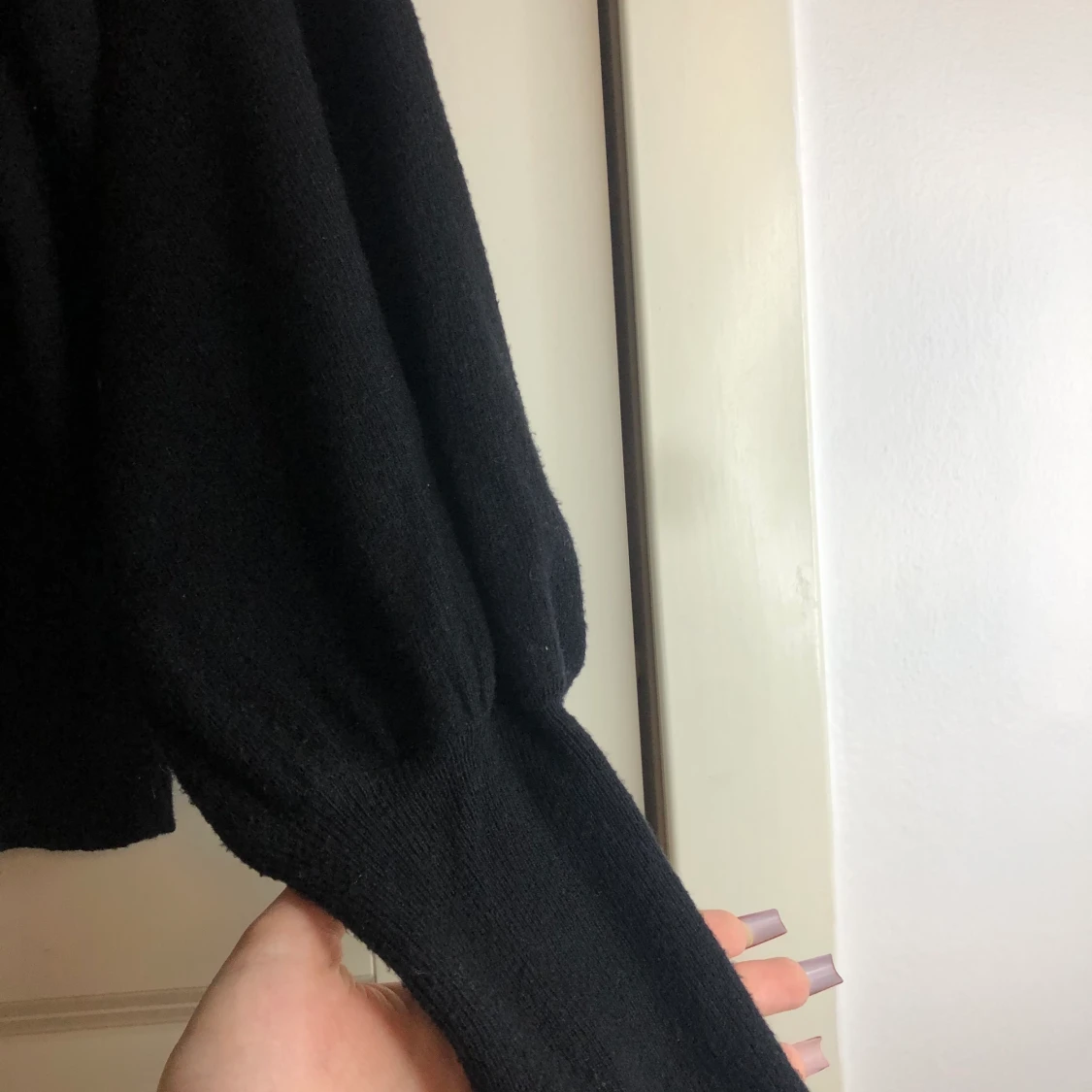 Balloon sleeve tröja - 90