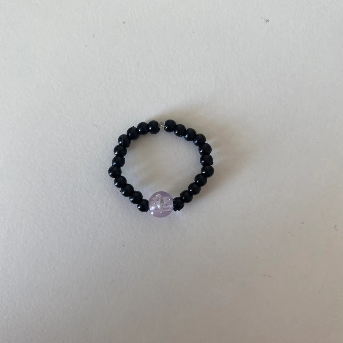 Svart lila ring!  - 90