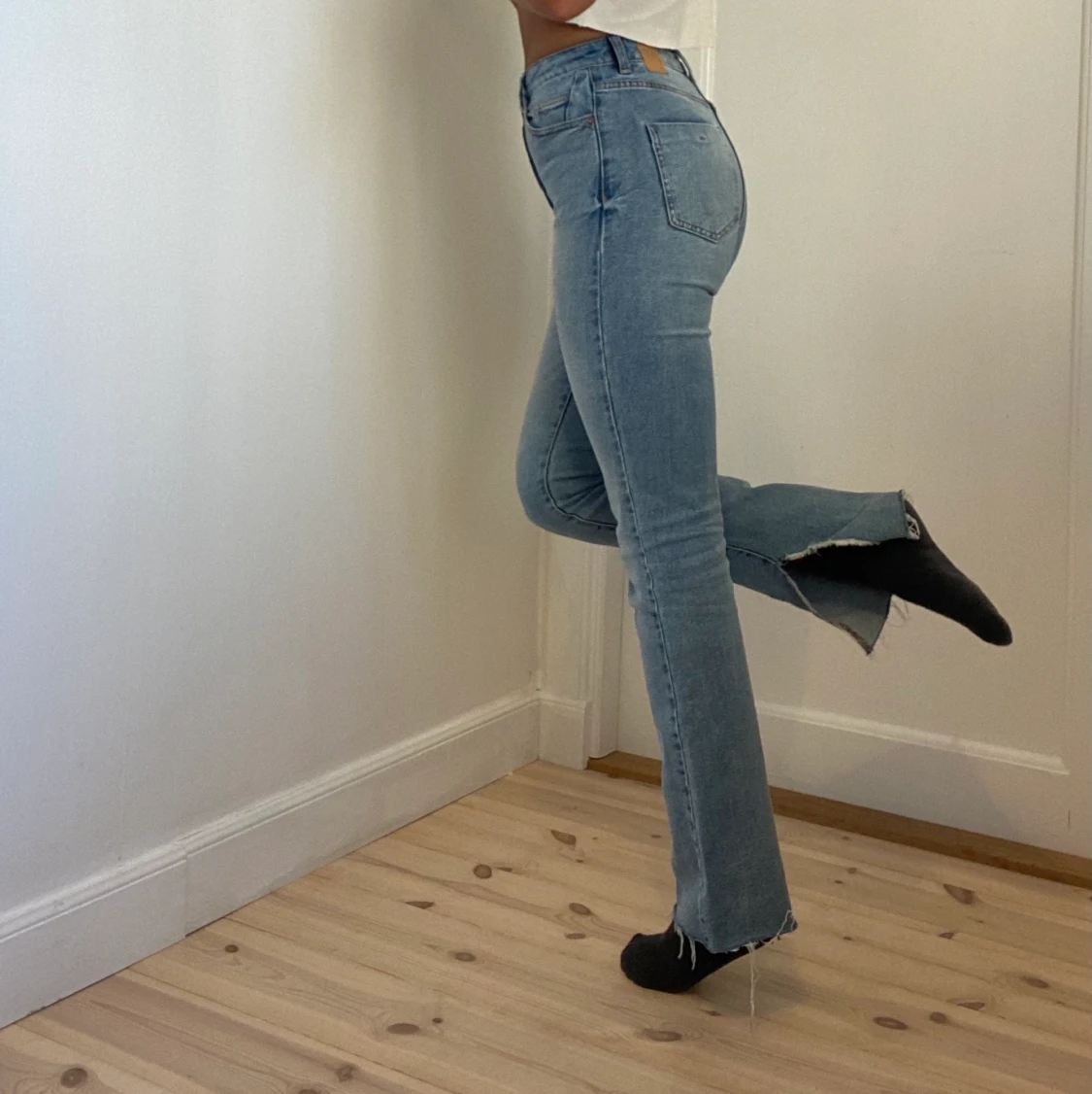 Zara highwaist jeans 34 slit - 91