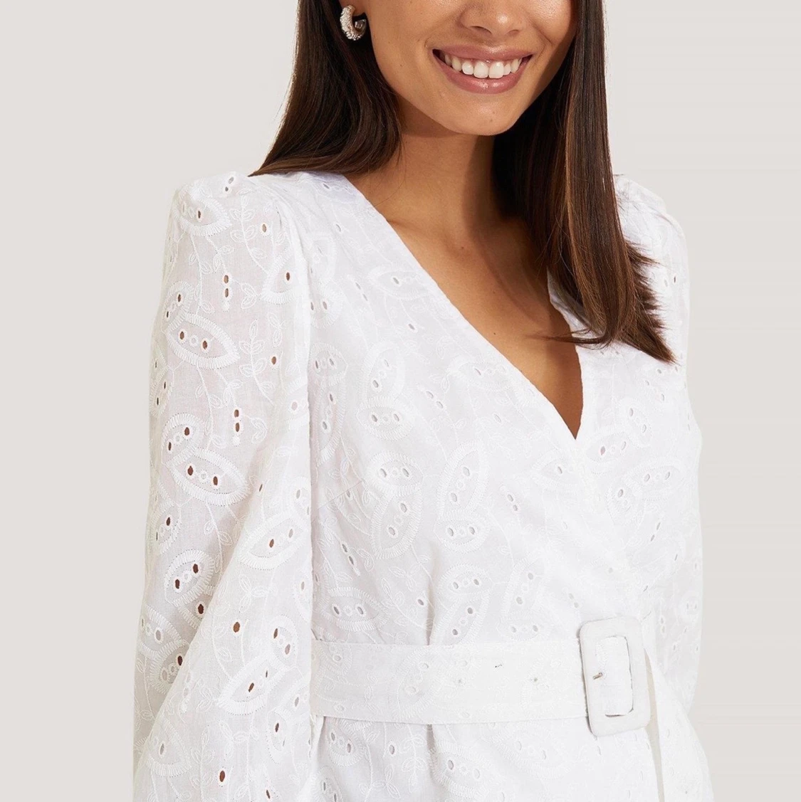 Anglaise overlap dress - 90