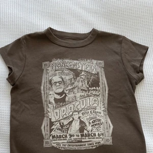 brun top - fint brun top från brandy, nästan aldrig använd (skriv för fler bilder) <3