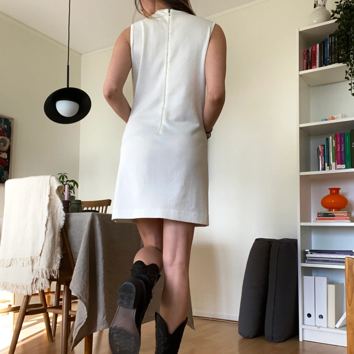 Stickad klänning - 90