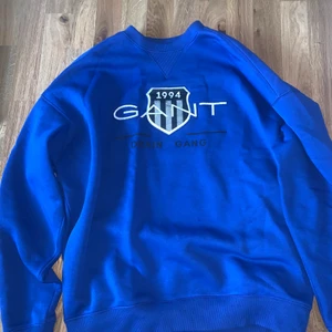 Drain gang x gant sweatshirt - Limited edition drain gang bladee x gant sweatshirt. Blå med tryck. Strl M. Aldrig använd. Köparen betalar frakt. 