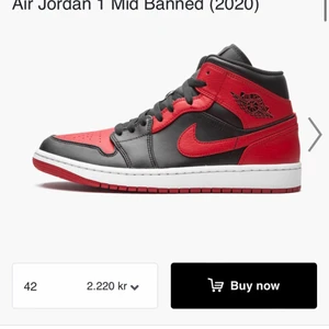 Jordans mid banned - Säljer mina jordans i storlek 38, då de inte kommer till användning längre. Skriv för att få egna bilder på de☺️☺️