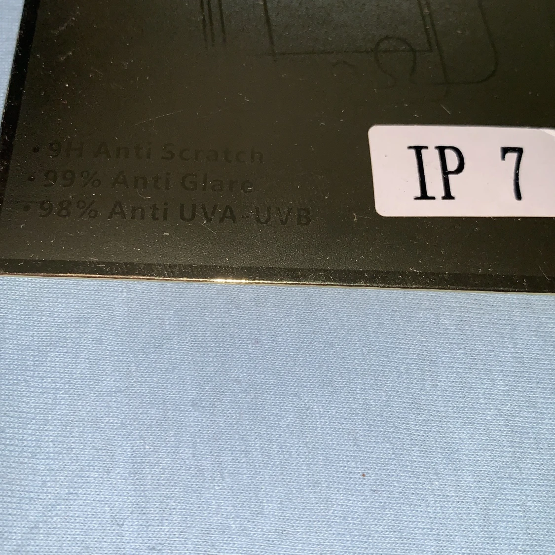 IPhone 7 skärmskydd i härdat glas  - 90