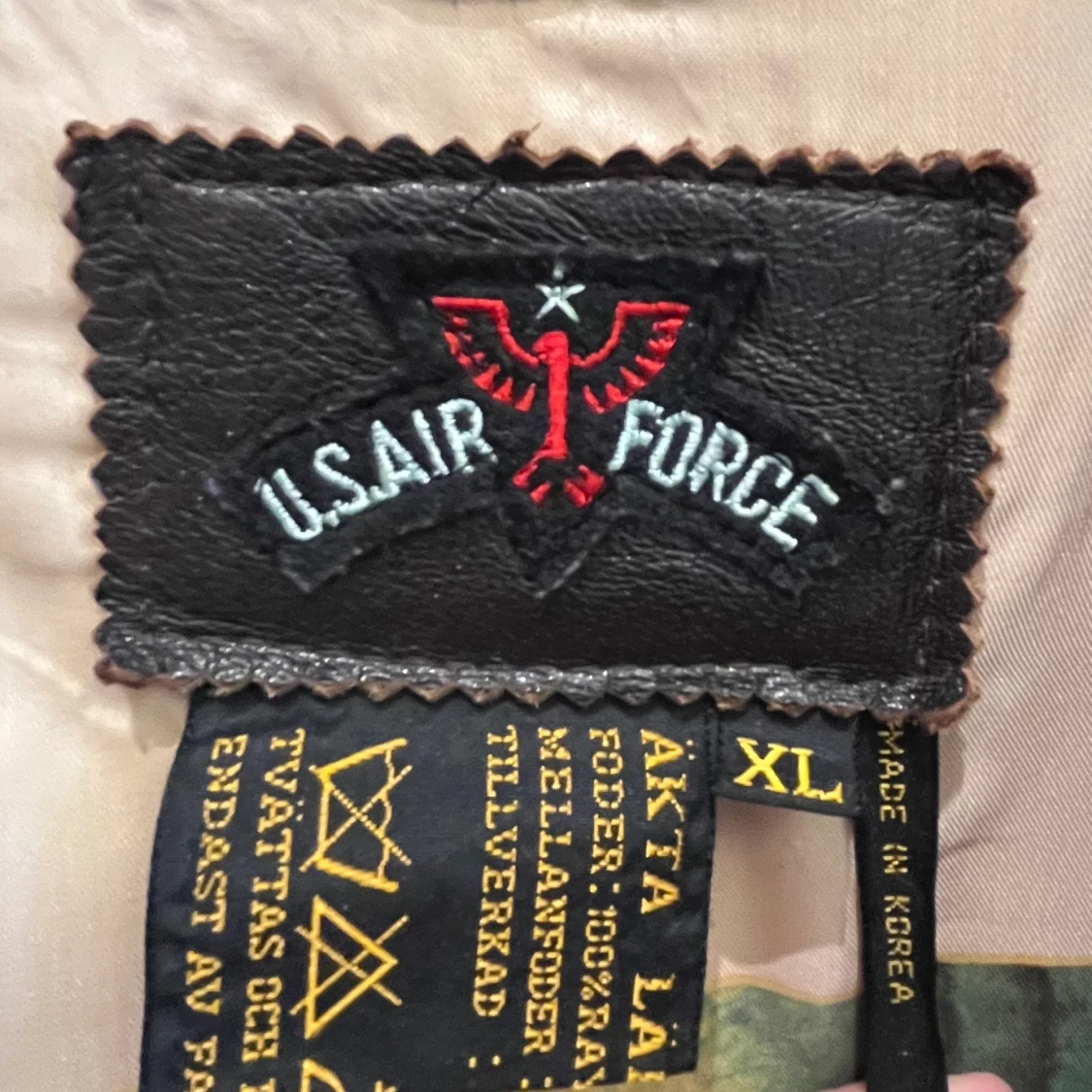 US AIR FORCE SKINNJACKA - 91