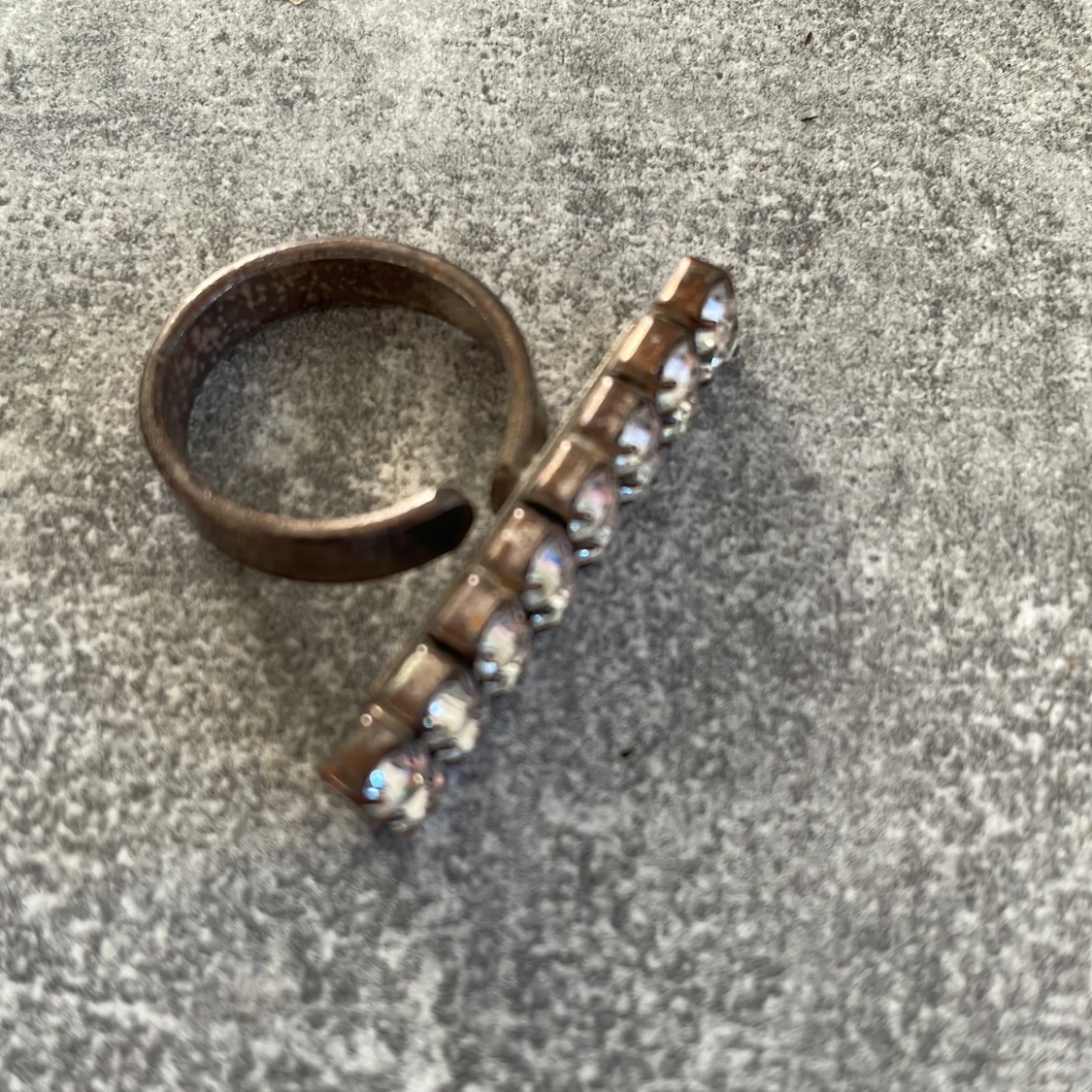 Fin diamantring - 91