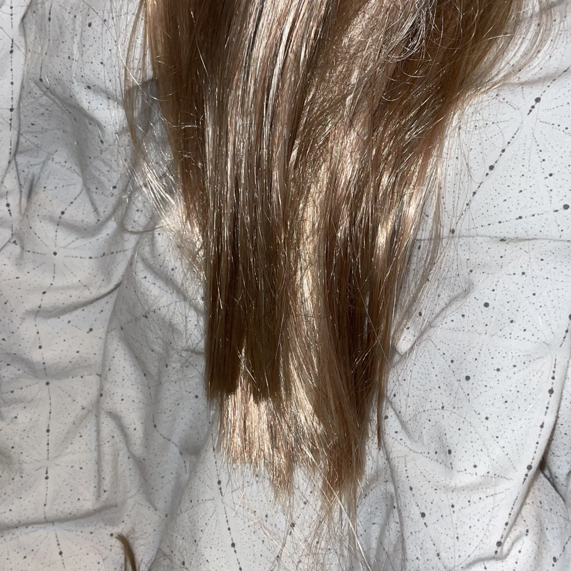 kort blond brun peruk - 91