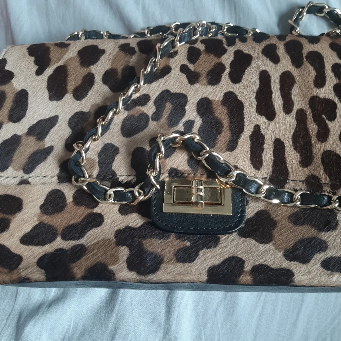 Leopard print väska  - 90