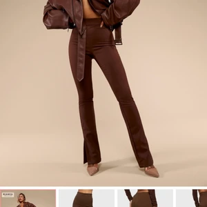 Biancas kollektion kostymbyxa - Säljer den populära och helt slutsålda kostymbyxan från biancas kollektion i strl 34. Kollektionen är limited editon och byxan har varit slutsåld ett bra tag! Högst budande vinner💘 Byxan är sjölvklart helt oandvänd med prislappar och tags kvar! 