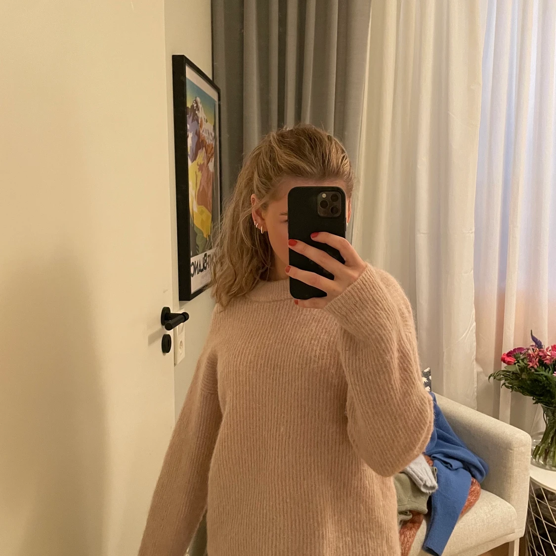 Stickad tröja  - 90