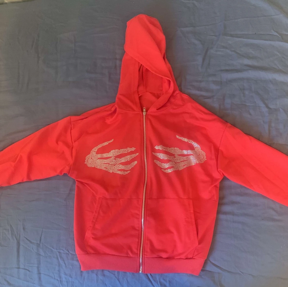 RHINESTONE HOODIE - 90