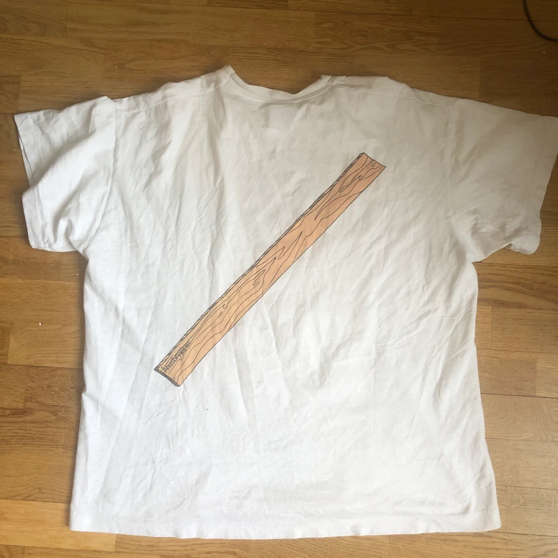 Vintage t-shirt med tryck - 91