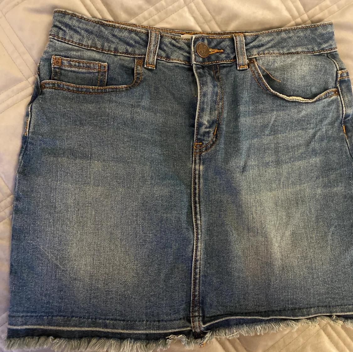 Snygg jeans kjol - 92