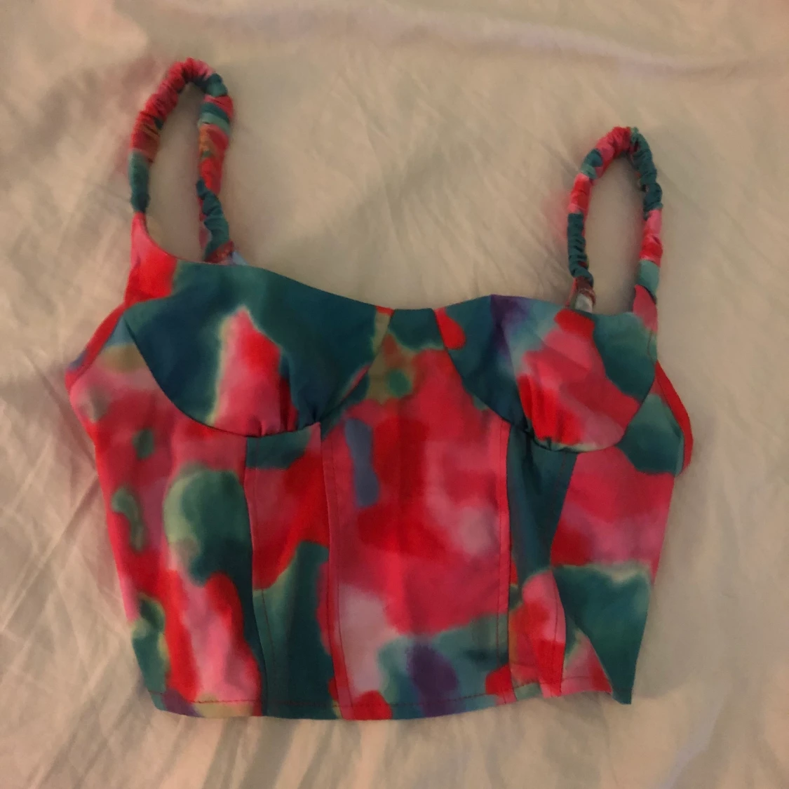 ⚡️ Färgglad Korsett Topp  - 90