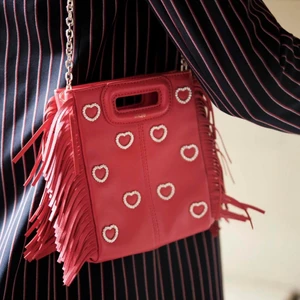 ISO!! Maje väska med rhinestone hjärtan - Någon som har en som vill sälja? ☺️