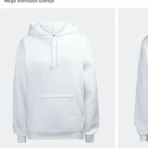  Vit hoodie  - Vit hoodie ifrån Bikbok. Ordinarie pris 300kr mitt pris 150kr💕